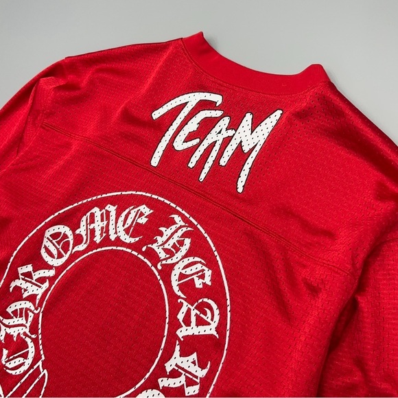 Chrome Hearts Red Long Sleeve Jersey - Picture 7 of 9